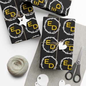 “ED” wrapping paper